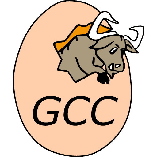 GCC compiler logo